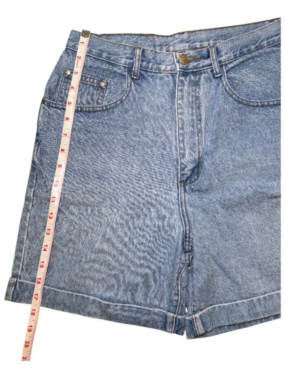 Vintage 80s 90s Gitano High Rise Denim Jean Mom Shorts 6